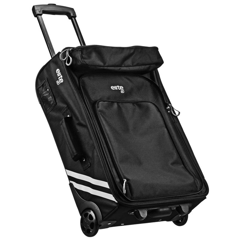 Roller Derby Convertible Rolling Bag - Black