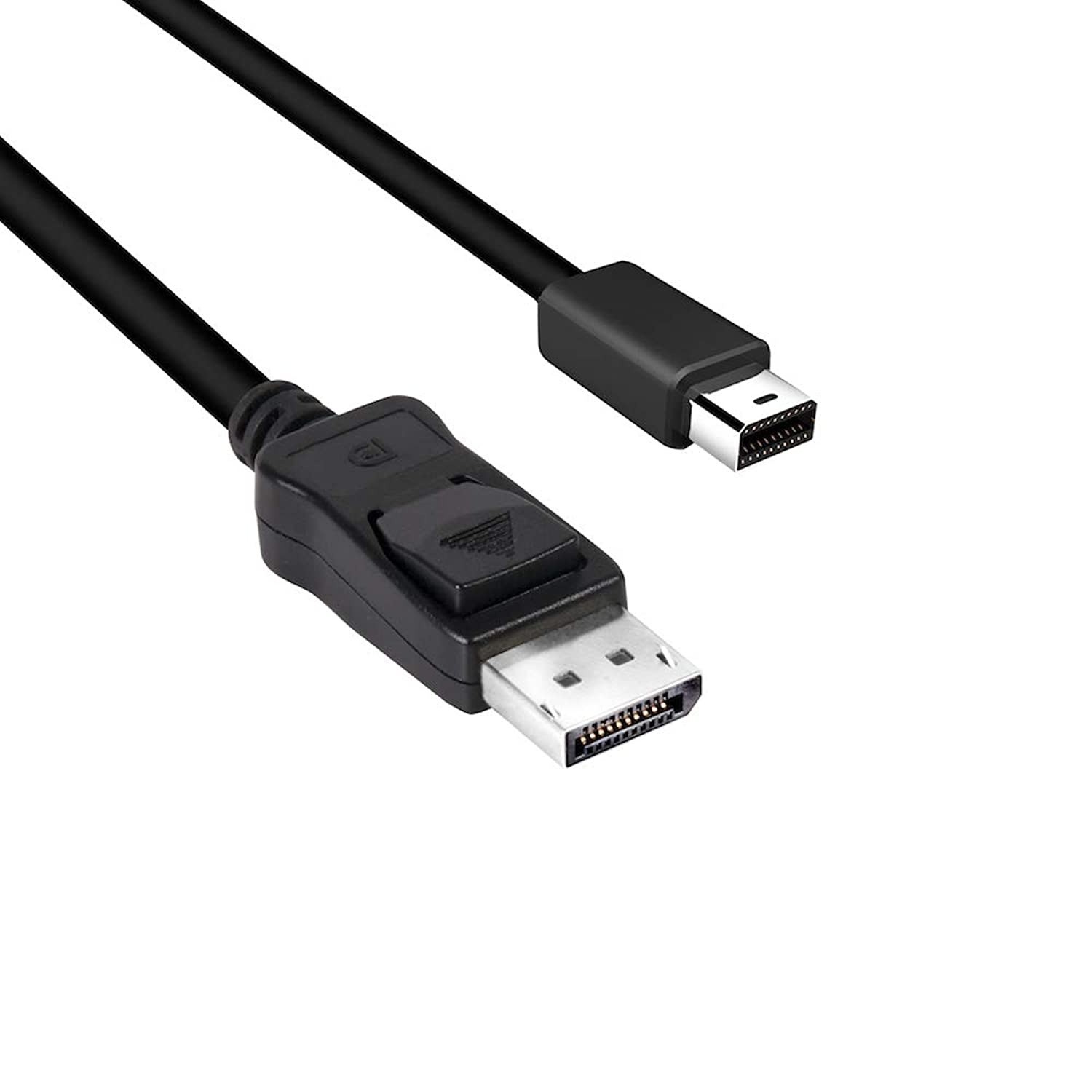 Club3D CAC-1115 Mini DisplayPort to DisplayPort 1.4/HBR3 Cable Male/Male, HDR Support 2 Meter/6.56 Feet, Black Vesa