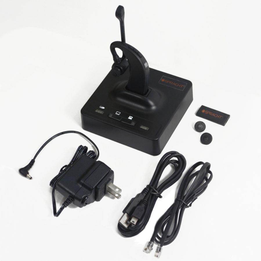 Zum Eco-Set Usb/Dect 6.0 Low Emissions Headset + Base With Up To 500 Ft Of Range