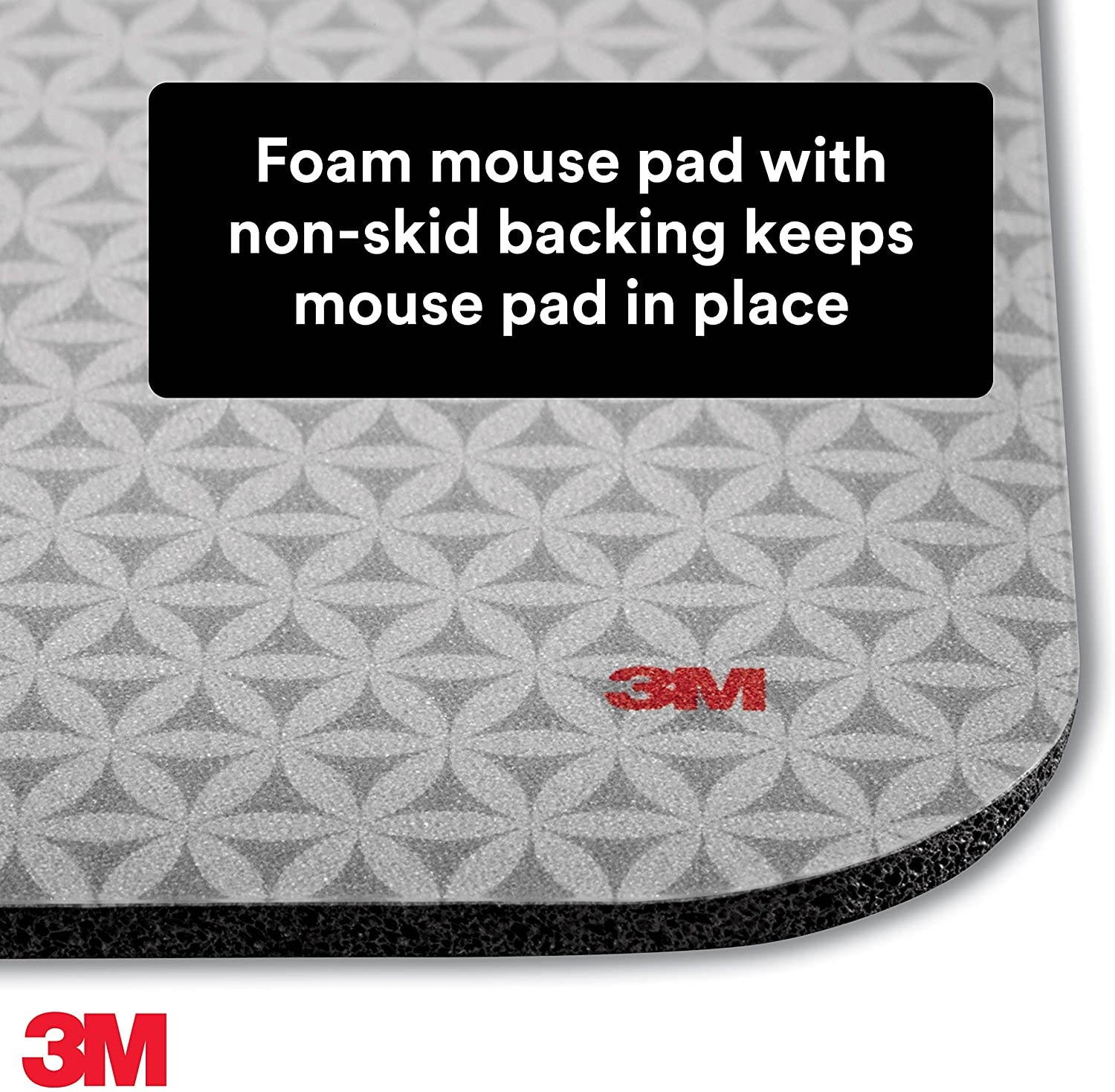 3M Precise Mouse Pad Enhances the Precision of Optical Mice at Fast Speeds and Extends the Battery Life of Wireless Mice up to fifty percent", 9 in x 8 in (MP114-BSD1)