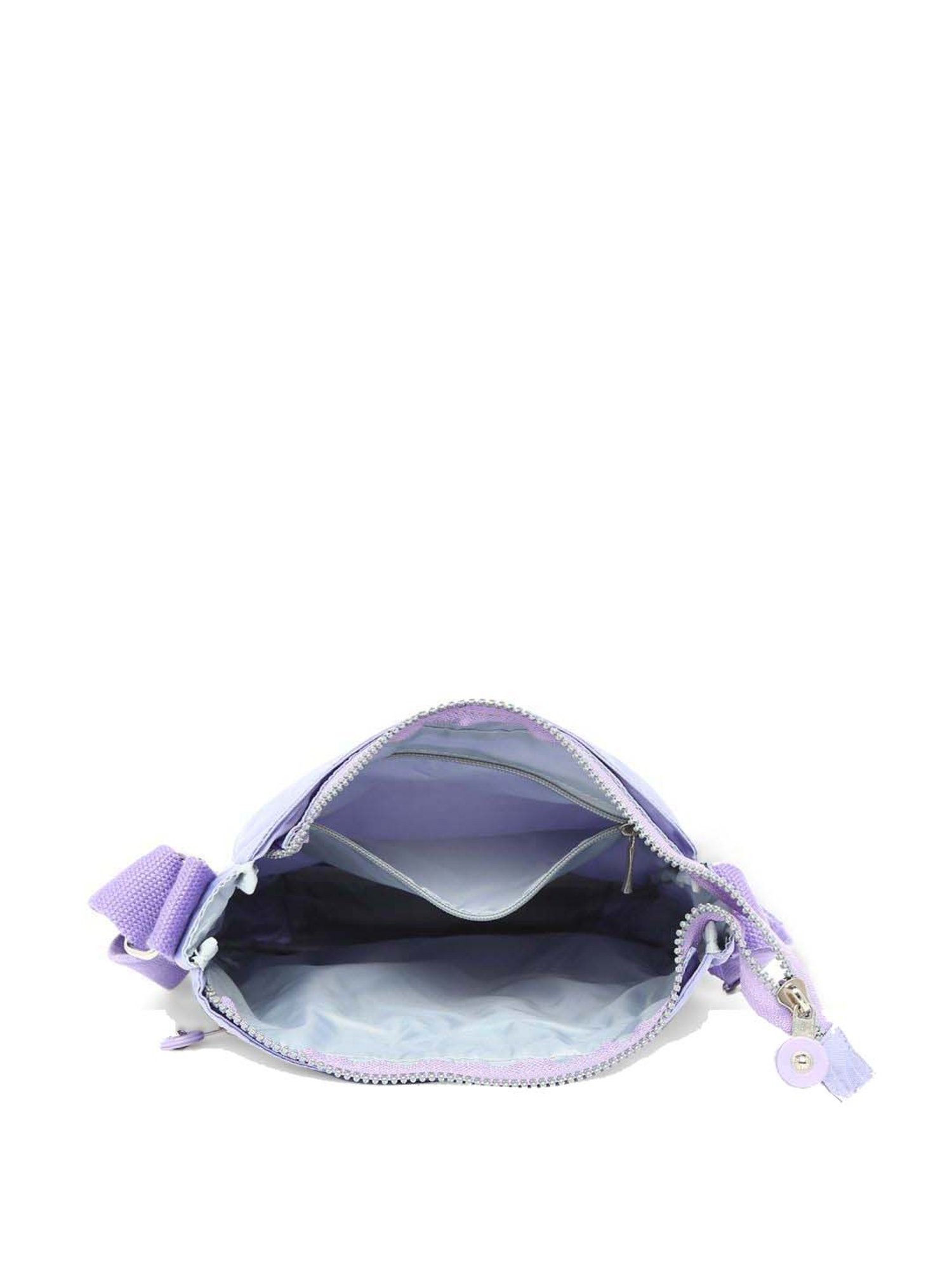 Baomi Purple Solid Medium Cross Body Bag