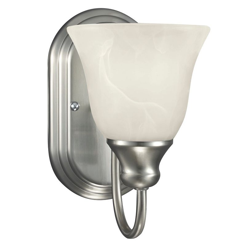 5.5" Windgate One Light Wall / Bath Sconce Brushed Nickel - Sea Gull Lighting