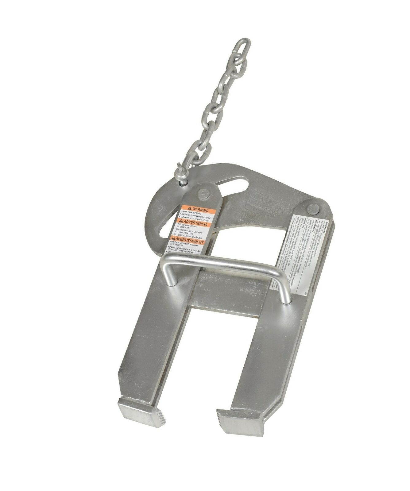 Vestil PAL-14 Steel CAM Action Pallet Puller, 5000 lbs Capacity, 3" Opening x...