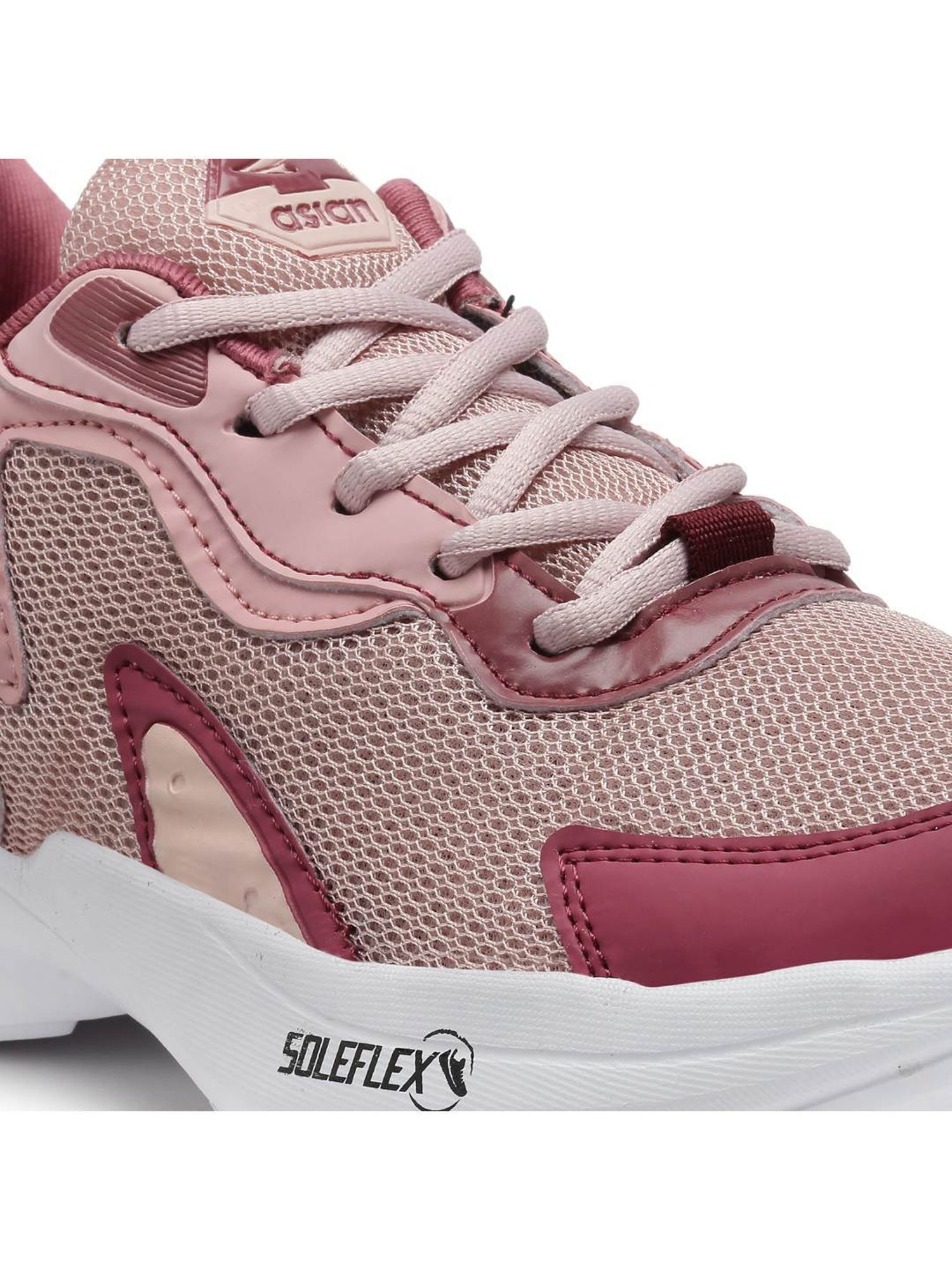 Asian Women's Pink Running Shoes