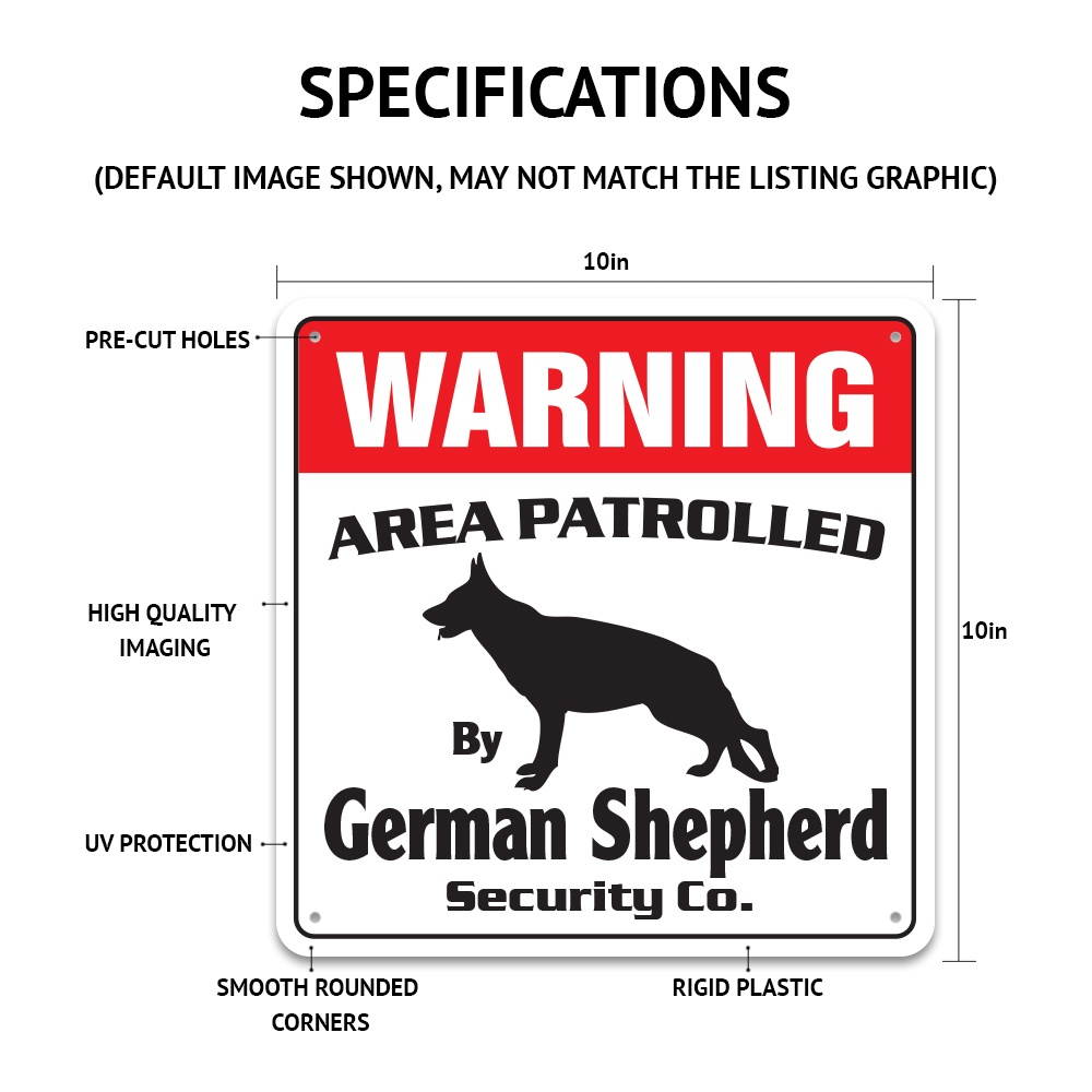 LONG HAIR CHIHUAHUA Security Decal Area Patrolled guard gag funny owner lover