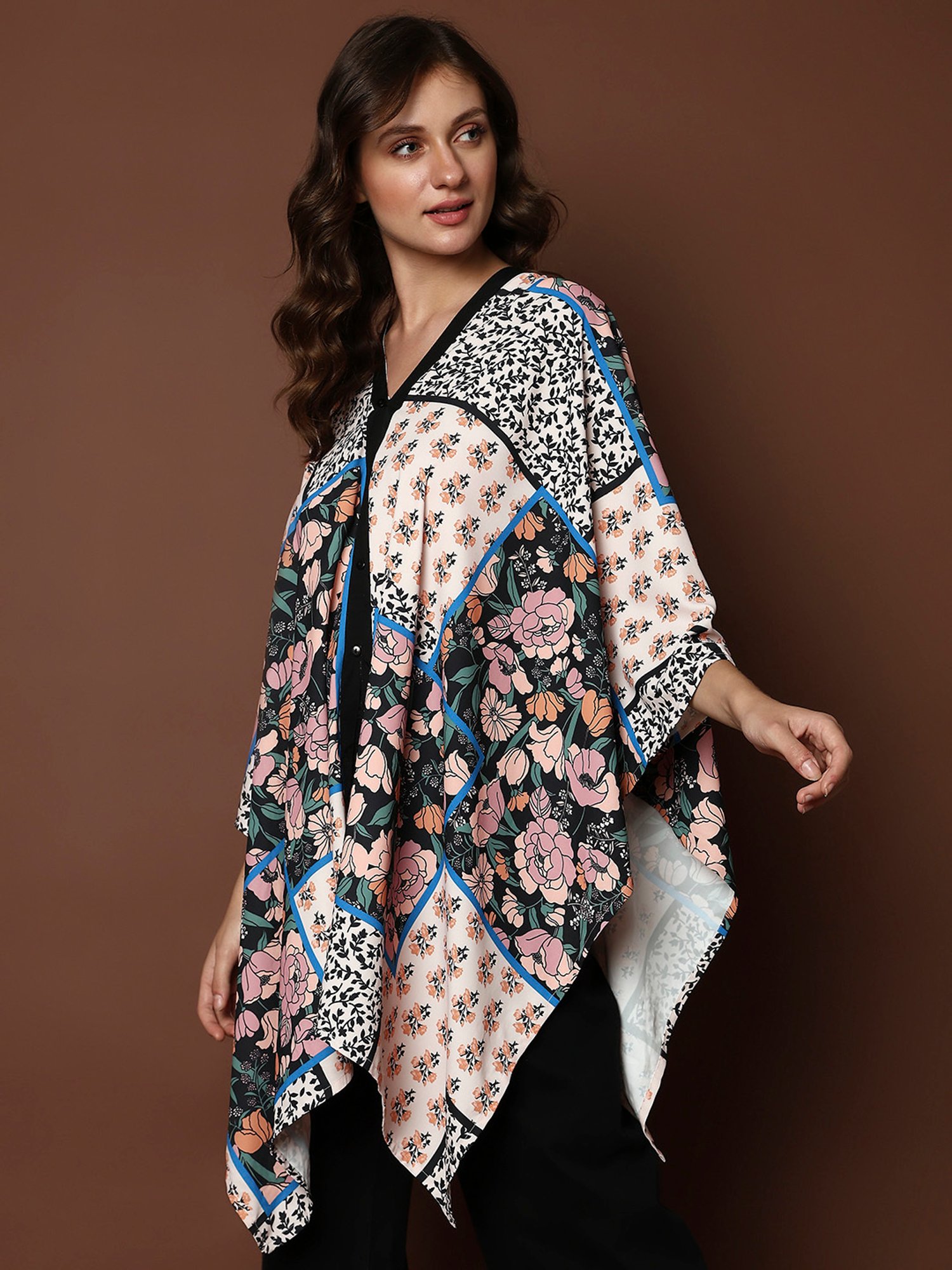 Vero Moda Multicolor Floral Print Top