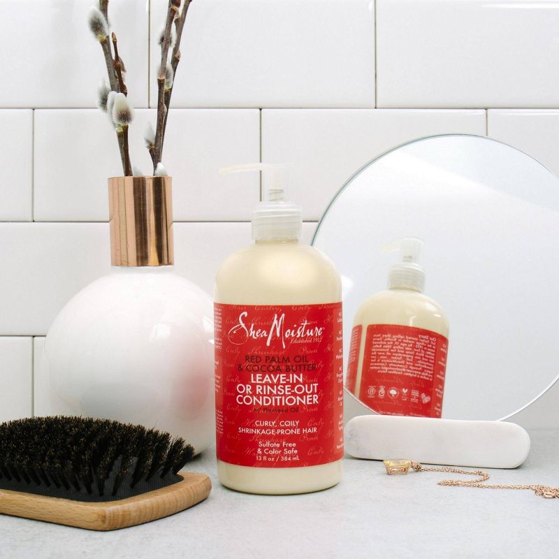 SheaMoisture Red Palm Oil & Cocoa Butter Rinse Out or Leave In Conditioner - 13 fl oz