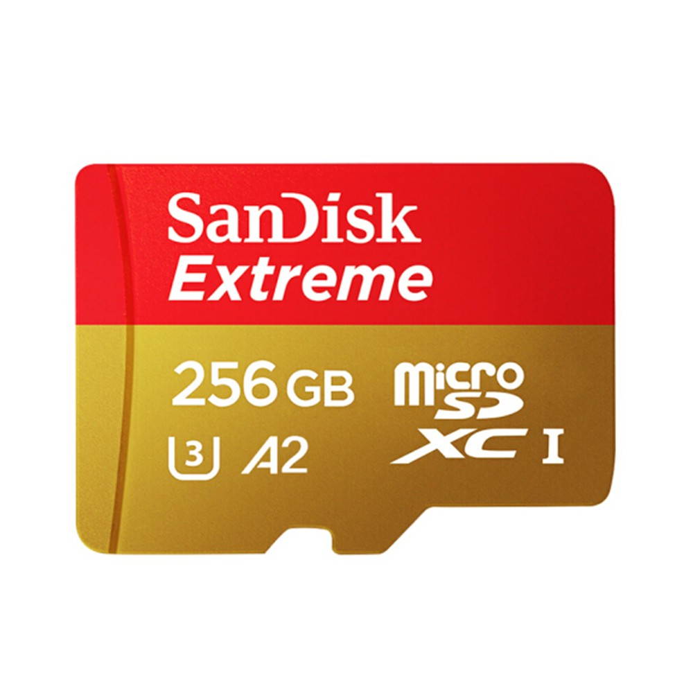 Genuine Original SanDisk Extreme MicroSD Card SQXNE 32G/128GB/256GB 100M A1 TF Card U3 C10 A1 V30 4K Memory Card Super Fast Speed 100MB/s Read 60MB/s Write