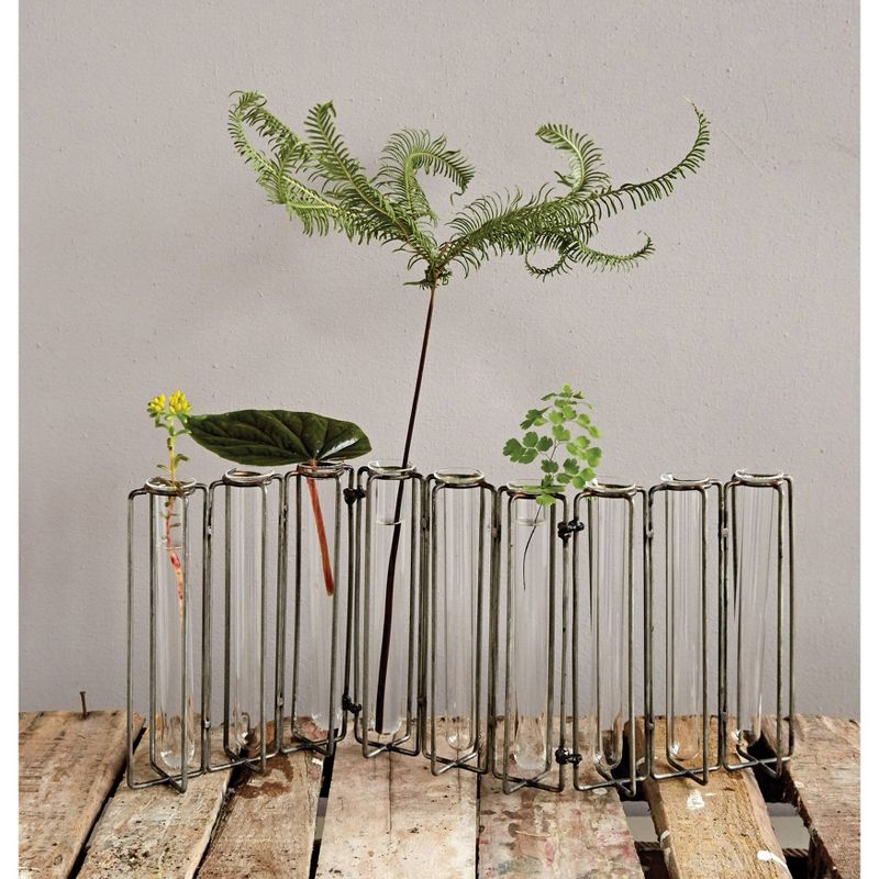 Blue Rose Polish Pottery Lilac Garden Small Bud Vase