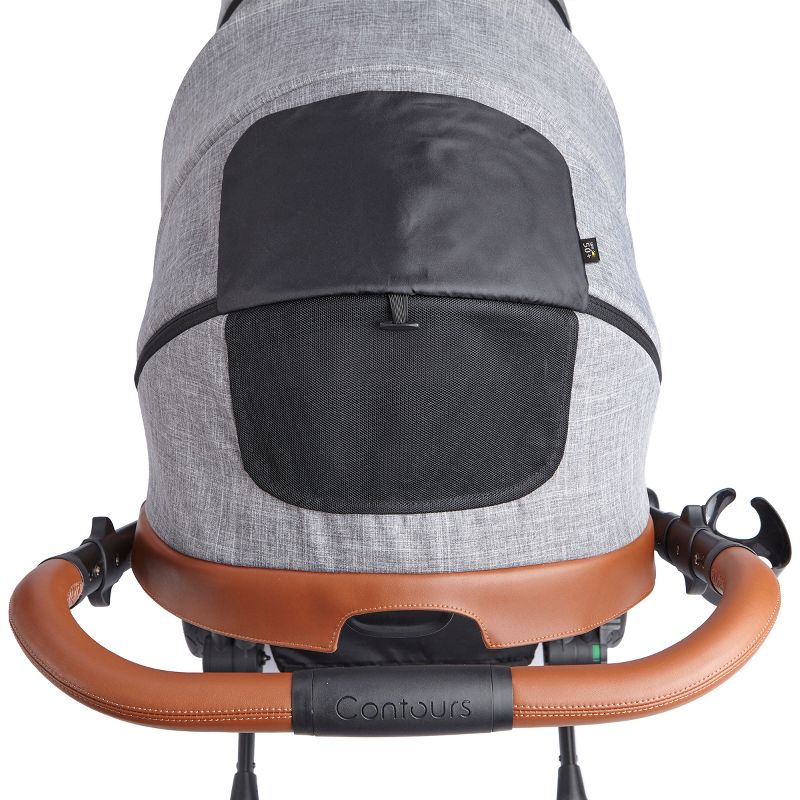 Contours Curve Tandem Double Stroller - Graphite