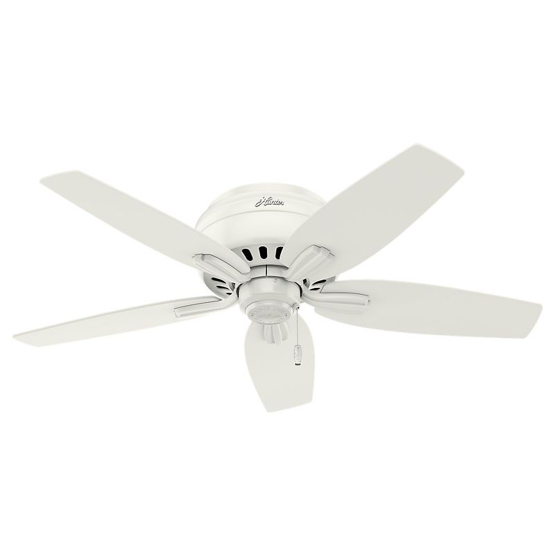 42" Newsome Low Profile Ceiling Fan White (Includes Energy Efficient Light) - Hunter