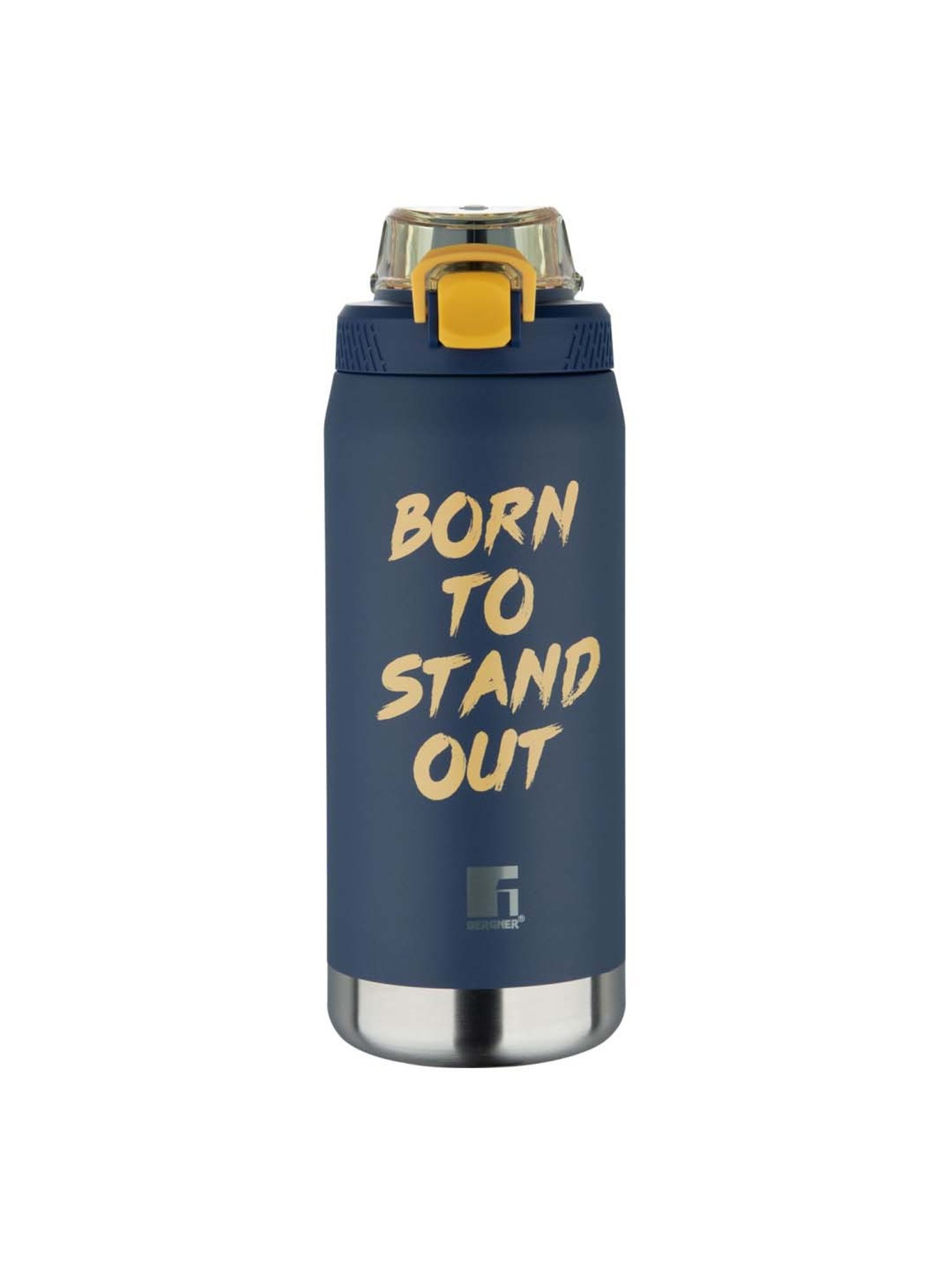 Bergner Walking Blue Stainless Steel Thermosteel Hot and Cold Flask (1.1 L)