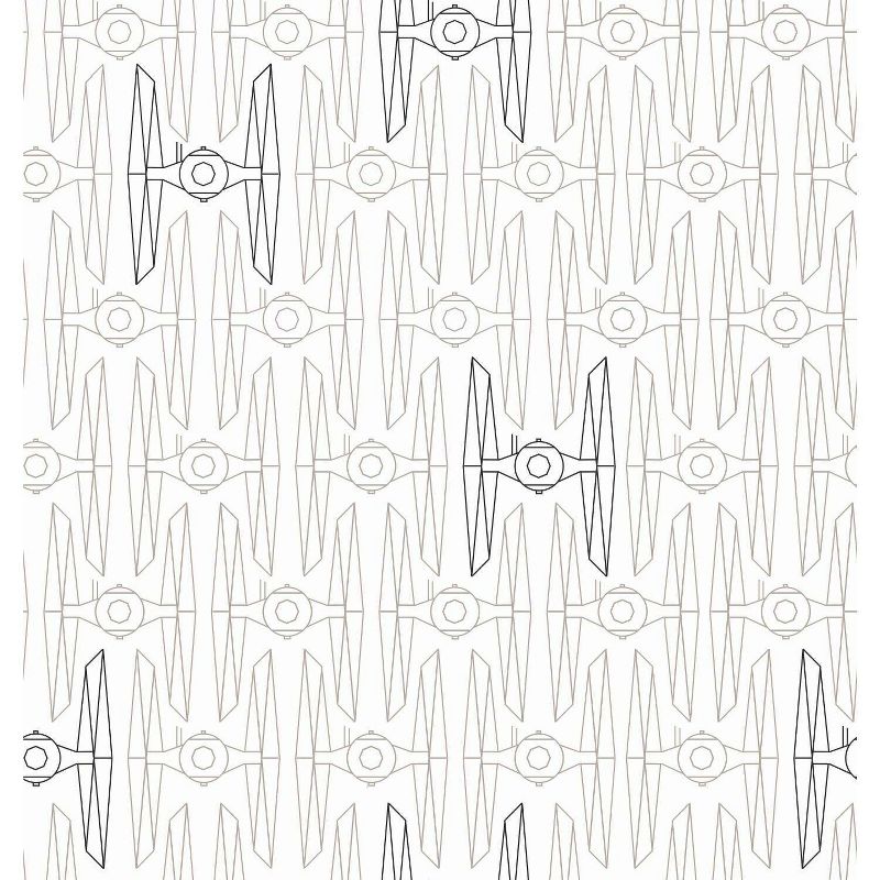 Star Wars Tie Fighter Peel and Stick Wallpaper - RoomMates