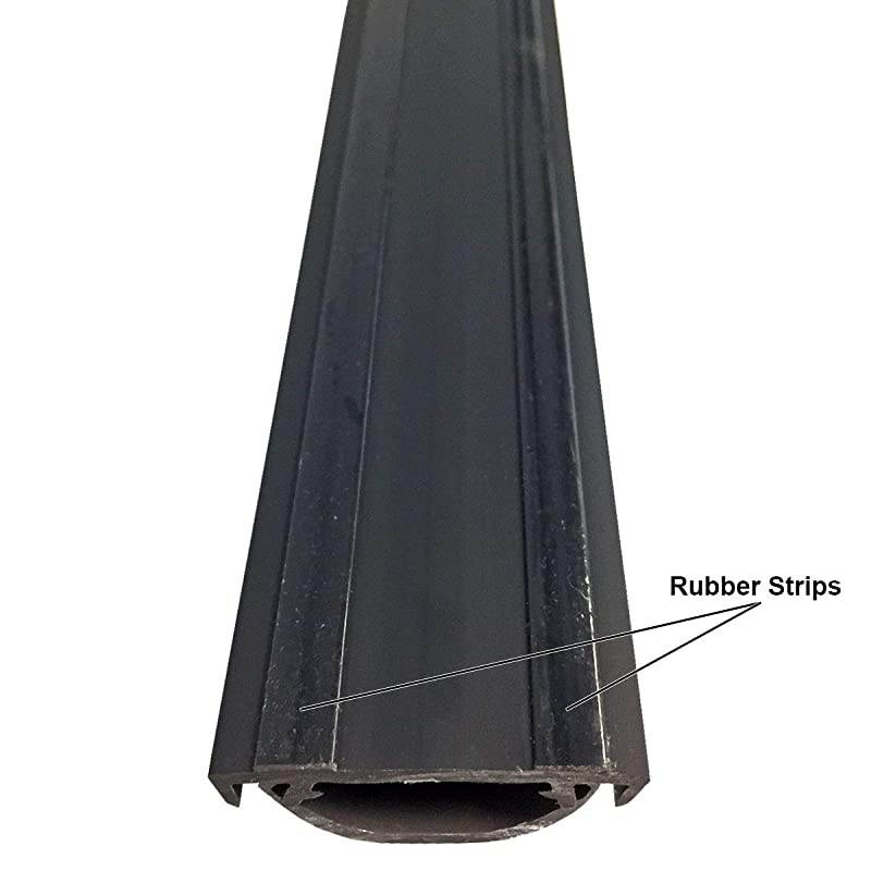 StudioSaver Medium Cord Cover Wooden Finish Wire Cable Protector Wood Grain 336quot 3 Feet 2 Pack