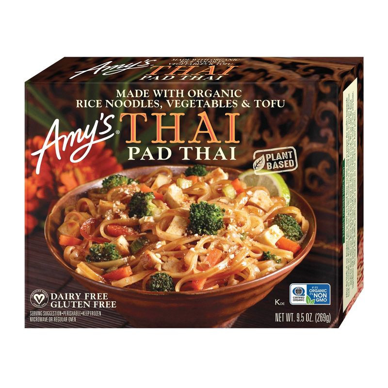 Amy's Gluten Free Frozen Pad Thai - 9.5oz