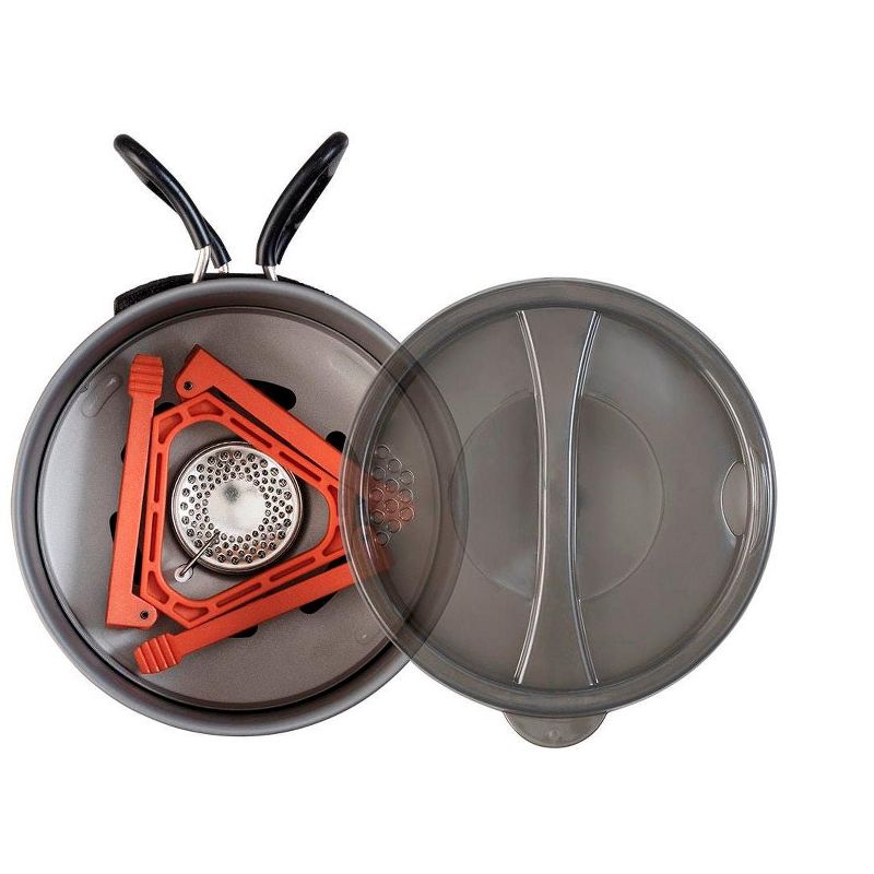 Monoprice 1.0-liter Cooking System | Quick Boil, Portable, Push-Button Igniter - Pure Outdoor Collection