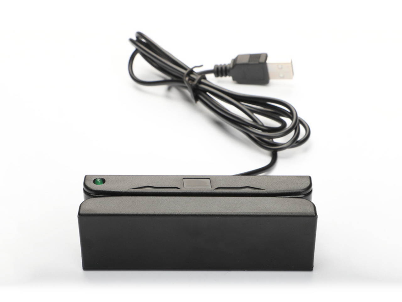 Lpyoo Credit Card Reader Portable USB 3-Track Magstripe Stripe MSR90 1/2/3 Tracks Credit Card Reader