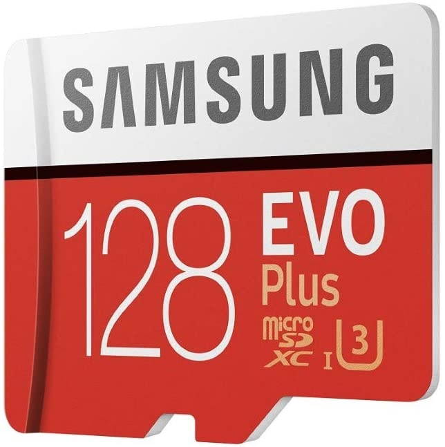 Samsung 128GB EVO Plus Class 10 Micro SDXC with Adapter (MB-MC128GA)