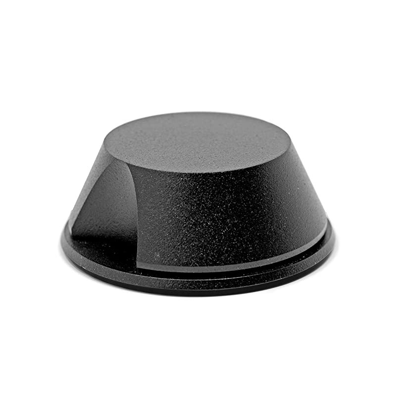 LittleBen Record Weight Stabilizer with Protective Leather Pad - 8-Ounce Vinyl Turntable Weight - Durable & Stylish LP Stabilizer - Fits on Any Turntable - Black Matte