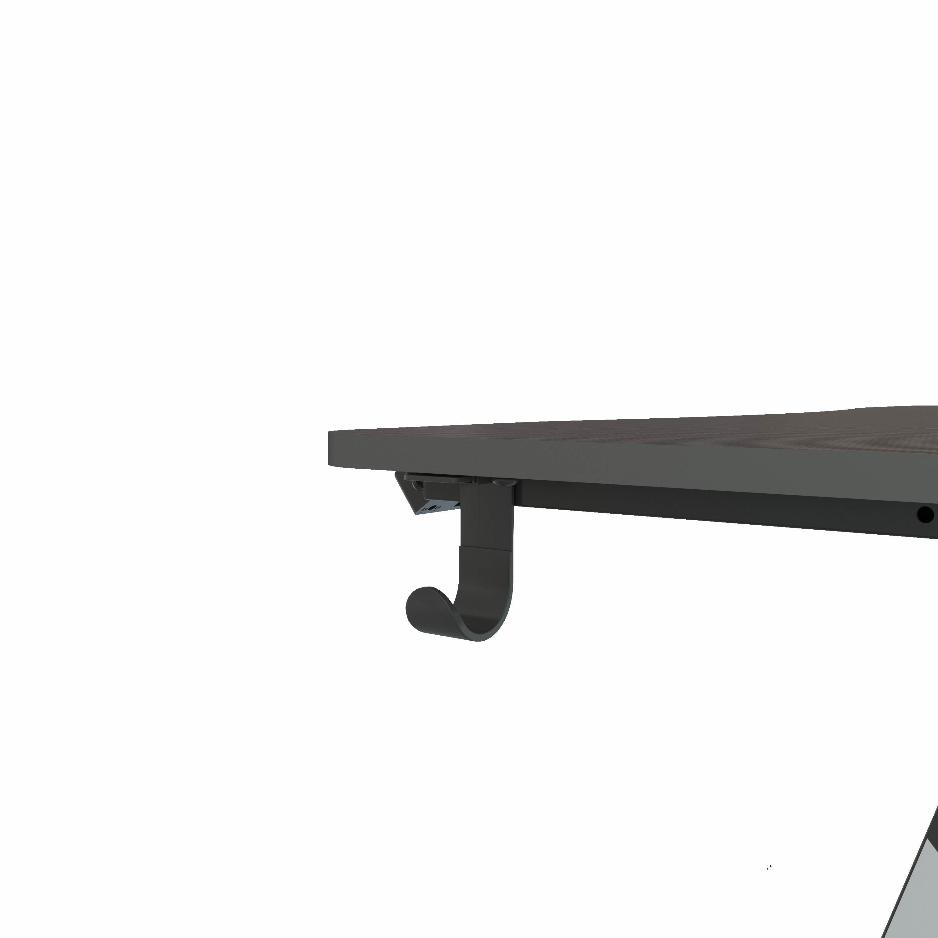 Z-Shaped Gaming Desk Home Office Computer Desk Gamer Workstation with Monitor Stand Carbon Fiber Surface Gamer Table with RGB Lights Cup Holder Headphone Hook Plug Board Holder