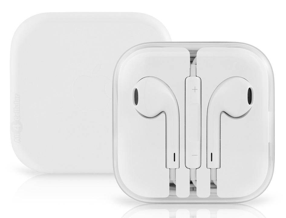 Apple Earphone White 3.5mm Connector EarPods with Remote and Mic