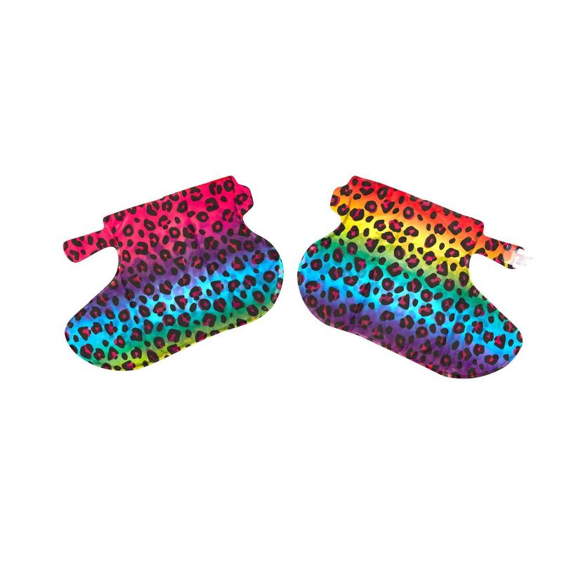 Holler and Glow Purrfect Pedi Foot Mask - Rainbow - 1.35 fl oz