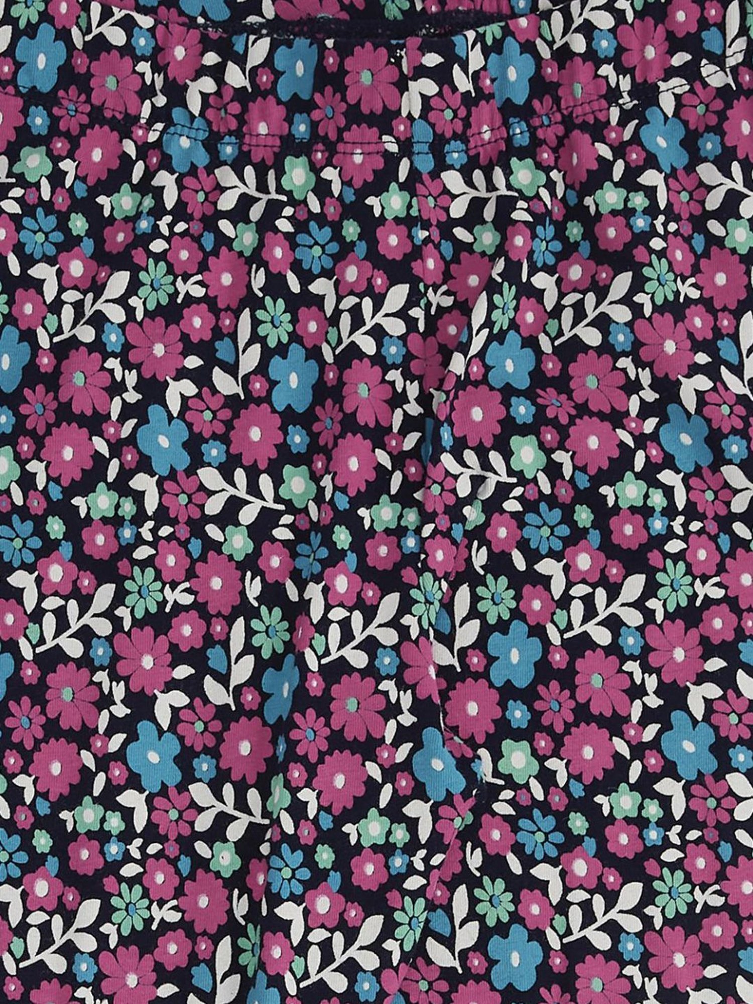 Bonjour Girls Light Grey Printed Tights