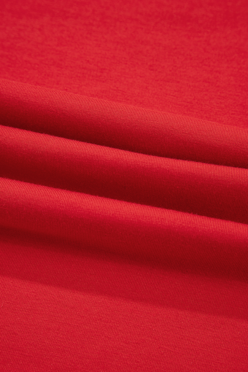 Red Cheetah Print Casual Short Sleeve Crew Neck T Shirt