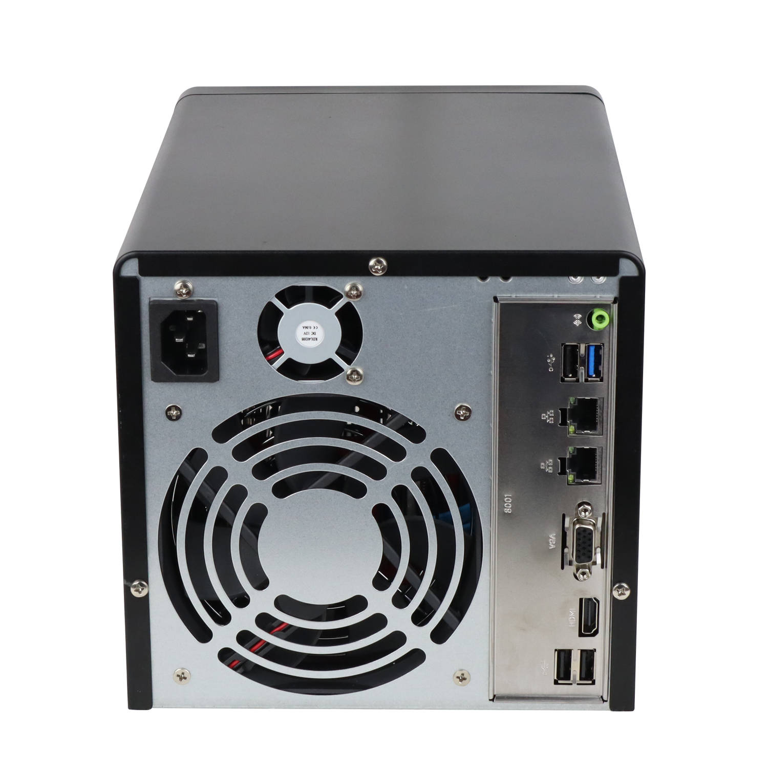 4-bay NAS chassis / ATX DIY hot-swappable IPFS server mini mini-itx empty chassis / + 1U 150W power supply