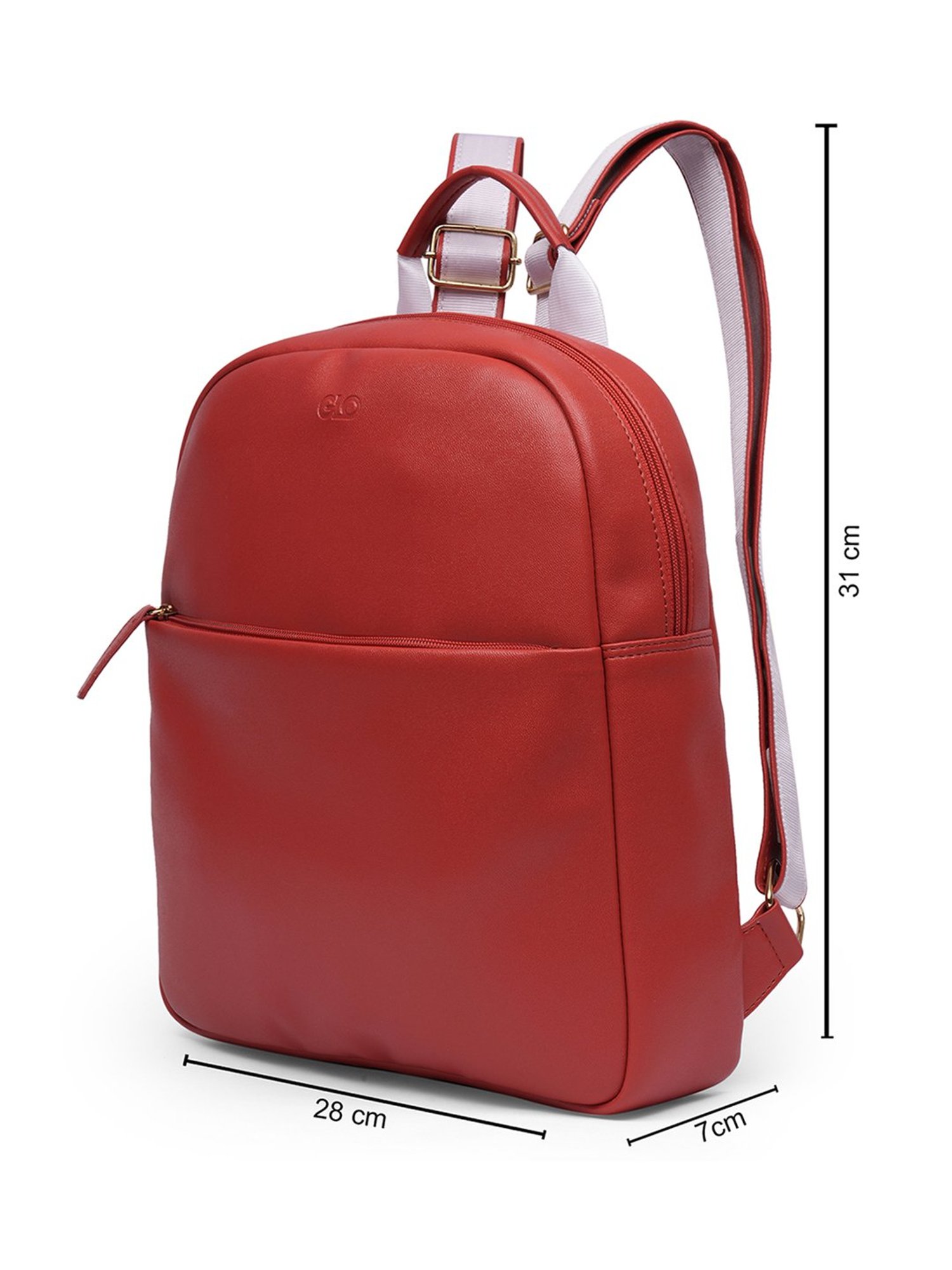 Glo By Globus Red Medium Backpack