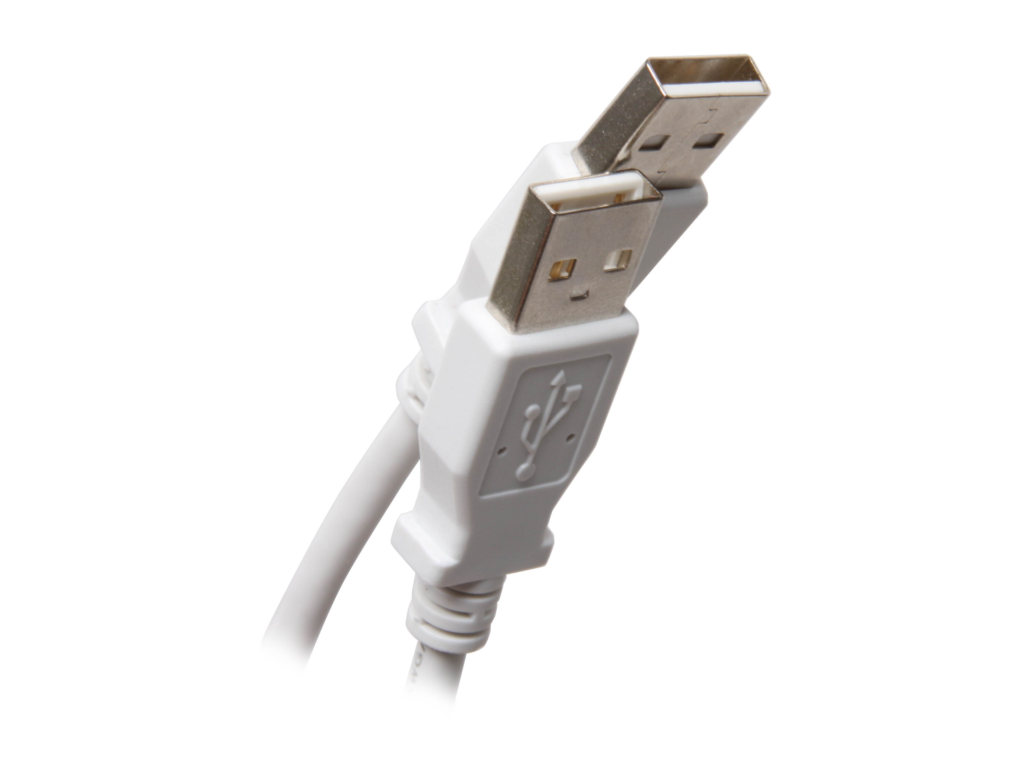 BYTECC USB2-10AA-W USB 2.0 Type A Male to Type A Male