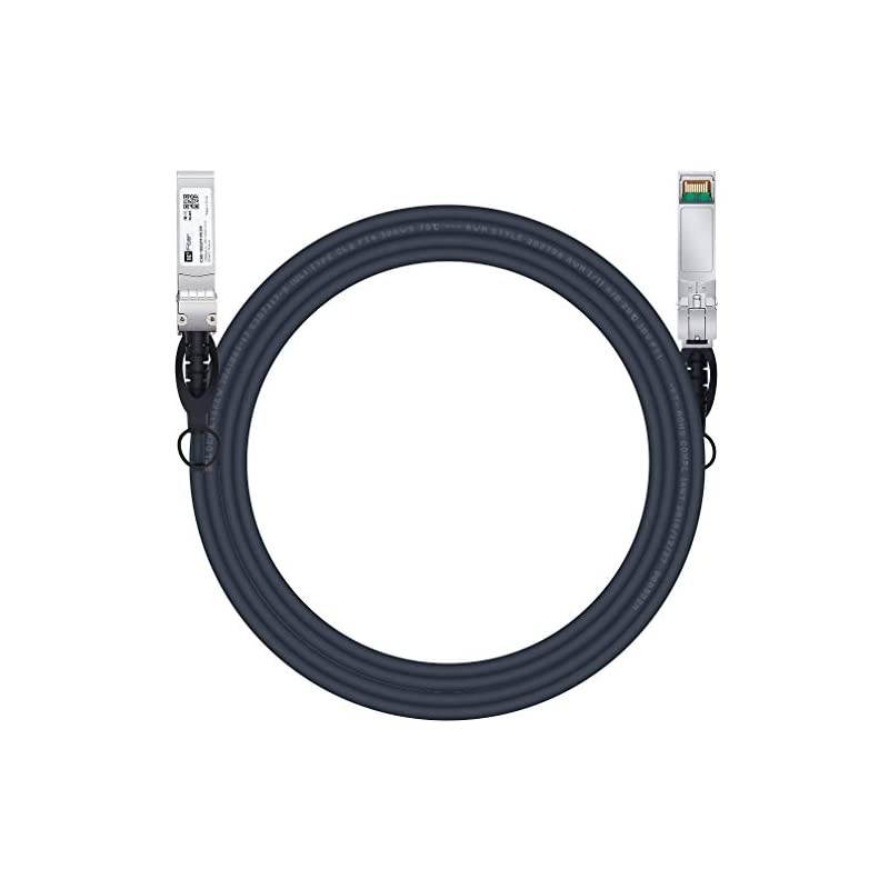 Cable 10G + DAC 4M 10GBASECU Passive Direct Attach Copper Twinax Cable for Cisco H10GBCU4M Ubiquiti Netgear DLink QNAP Mikrotik SupermicroZyxelLinksys Open Switch Devices