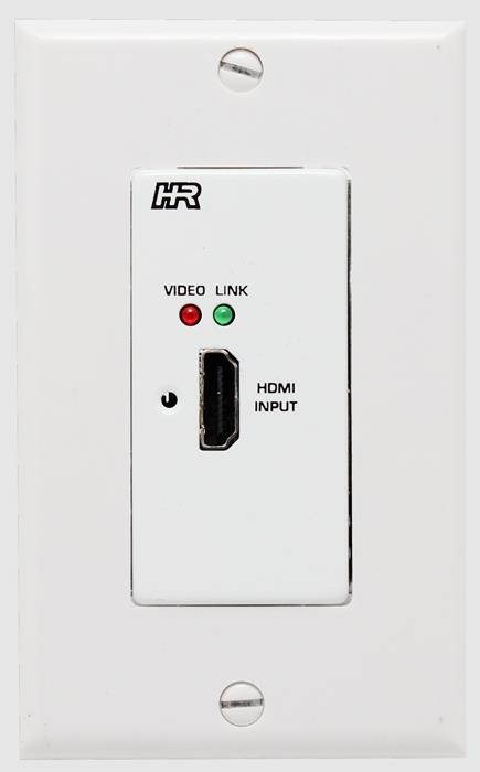 Hall Research - UHBX-S-WP - HDMI/RS232/IR/PoH UTP HDBaseT Extender Wall Plate Sender