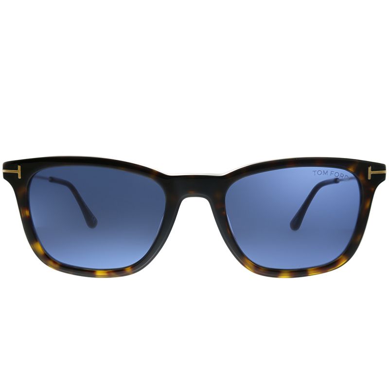 Tom Ford Arnaud-02 TF 625 52V Unisex Square Sunglasses Havana 53mm