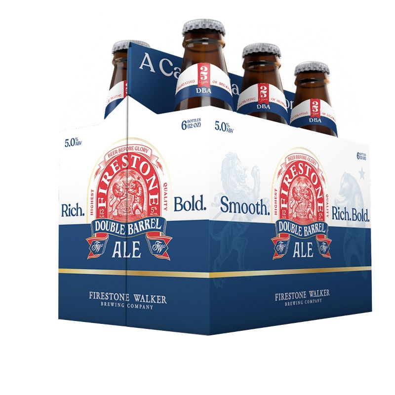 Firestone Walker DBA Double Barrel Ale Beer - 6pk/12 fl oz Bottles