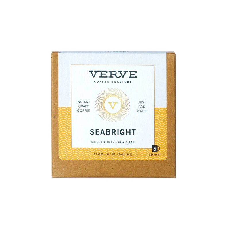 Verve SeaBright House Blend Medium Roast Instant Coffee - 6pk
