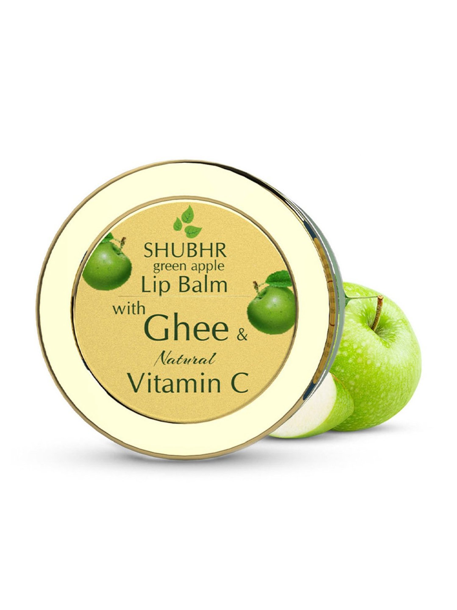 Blue Nectar Shubhr Green Apple Lip Balm - 15 gm