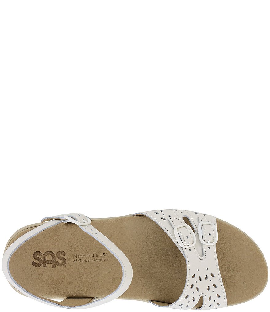 SAS Duo Leather Wedge Sandals