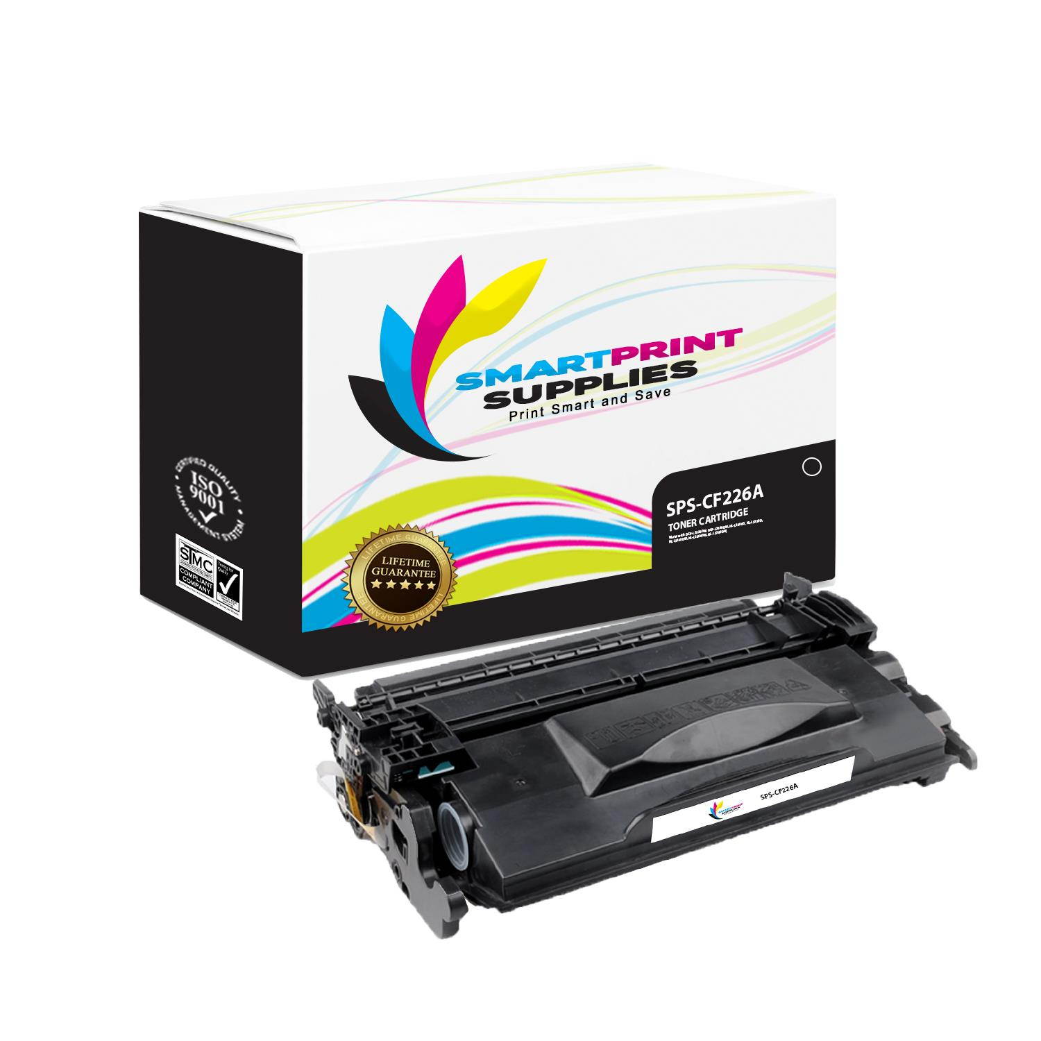 Smart Print Supplies Compatible 26A CF226A Black Toner Cartridge Replacement for HP LaserJet M402 MFP M426 Printers (3,100 Pages) - 4 Pack