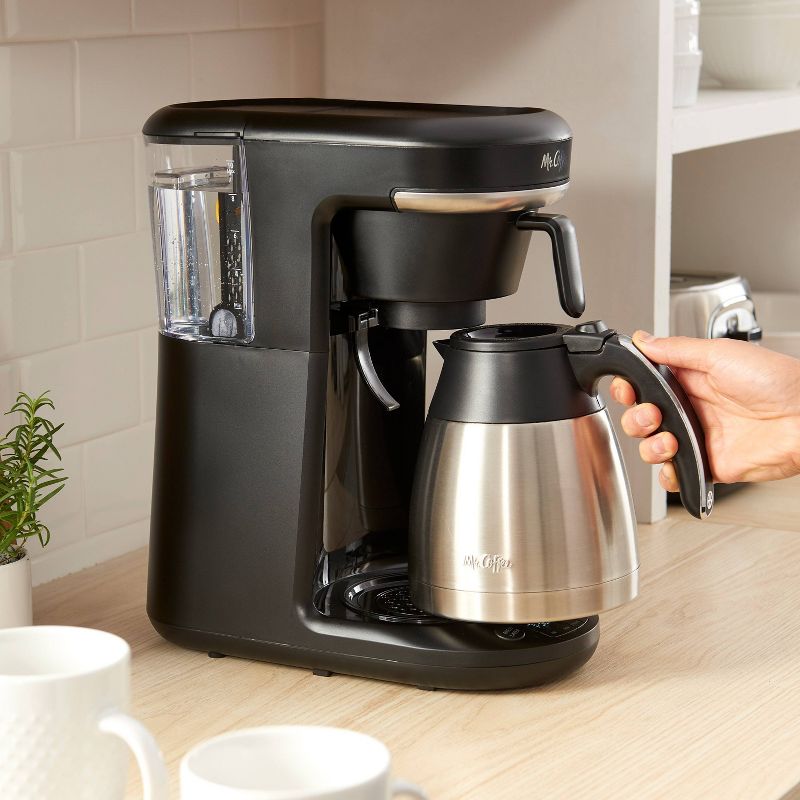 Mr. Coffee Pod + 10-Cup Space-Saving Combo Brewer