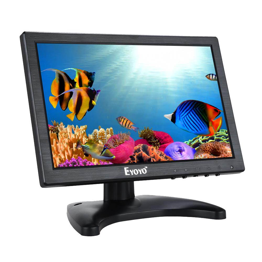 10" IPS HD CCTV Monitor 1280x800 Resolution Support HDMI VGA BNC AV Input for PC