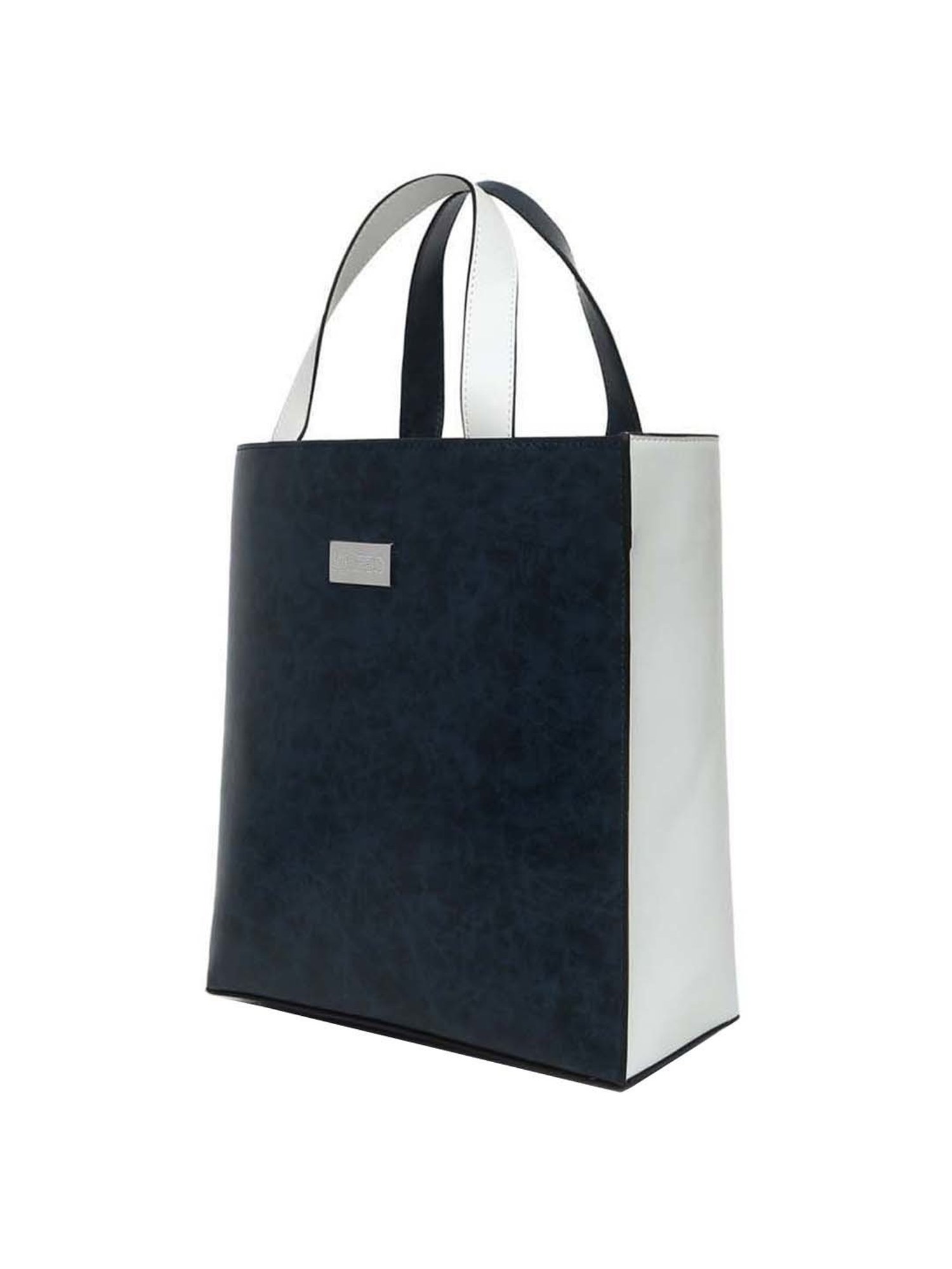 KLEIO Navy Solid Medium Handbag