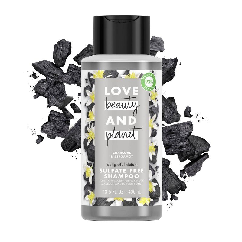 Love Beauty and Planet Delightful Detox Charcoal Shampoo - 13.5 fl oz