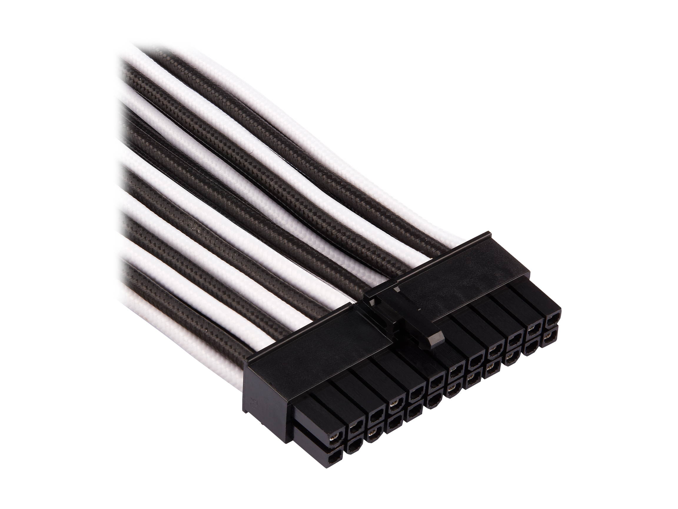 Micro Connectors 30cm Addressable RGB (ARGB) 1 to 4 Splitter Cable with/5 Male Pins (F04-04ARGB-30)