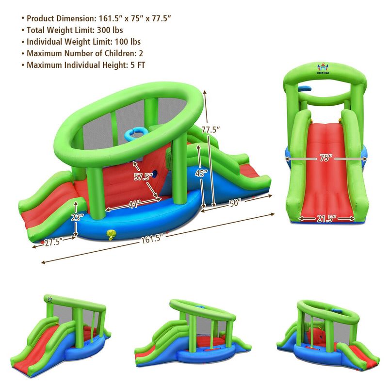 Little Tikes Inflatable Wet Slide