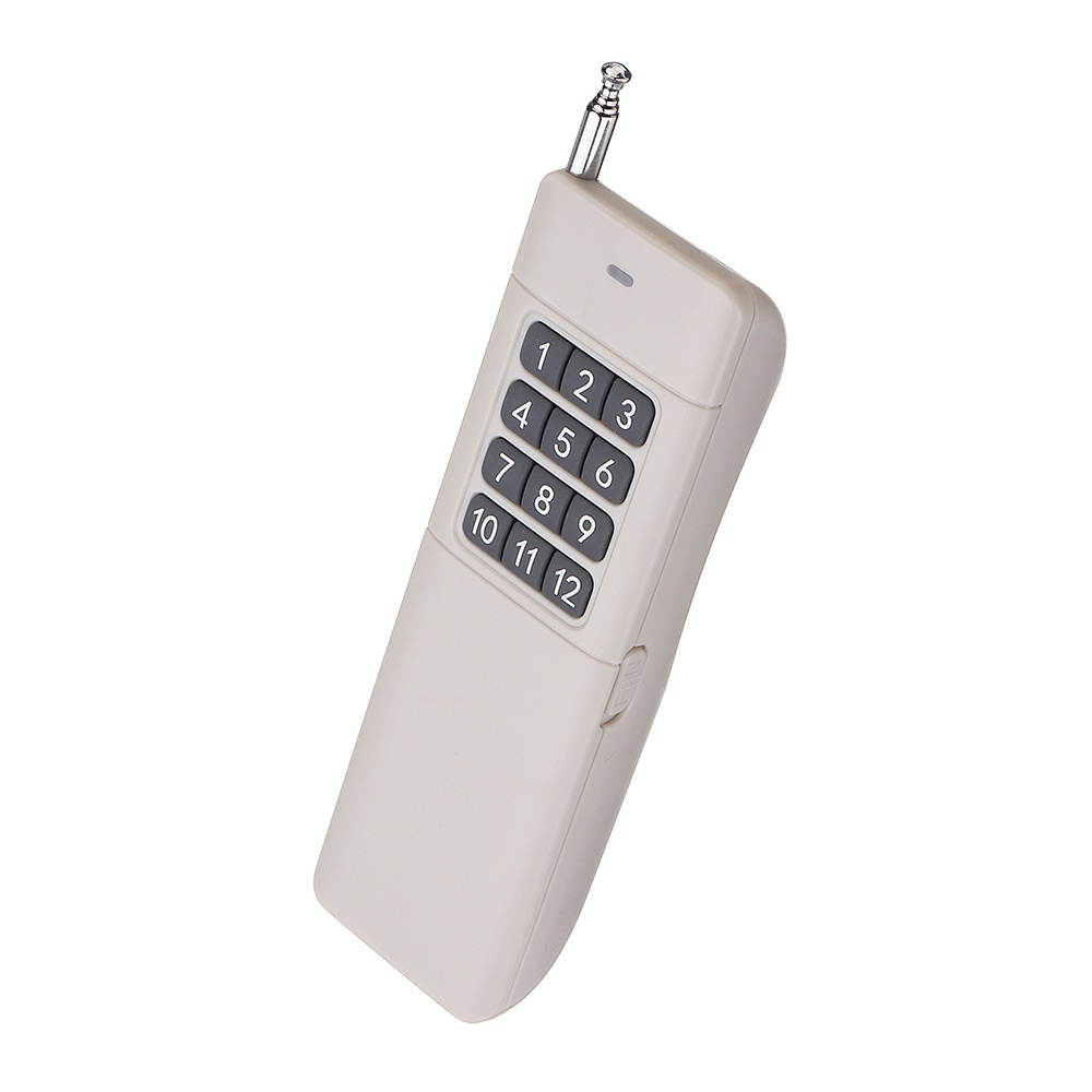 DC9V 12 Key Button Wireless Remote Control 3000M Ultra Long Range Transmitter 315MHz