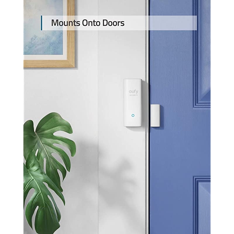 Security Entry Sensor Detects Opened and Closed Doors or Windows Sends Alerts Triggers Siren 2Year Battery Life Requires  Security HomeBase Links with HomeBaseConnected Devices
