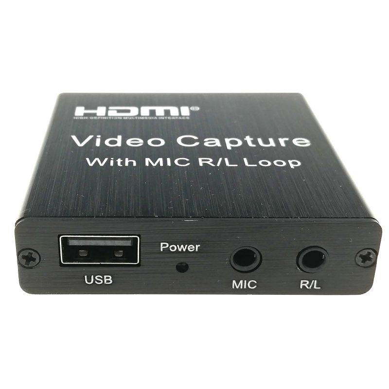 USB Capture Card HDMI Input Output Adapter Recording Streaming
