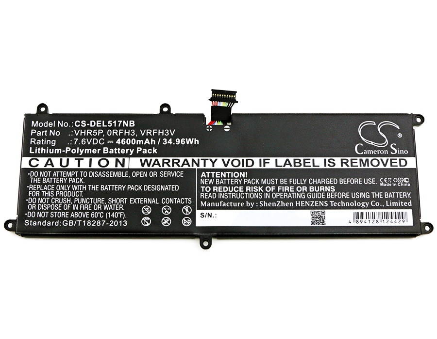 Battery Replacement for DELL Latitude 11 5175 Tablet Latitude 5175 Latitude 11 5179 Tablet Latitude 11 5175 Latitude 11 5179 VHR5P 0VHR5P T04E001 RFH3V XRHWG T04E 0RFH3V