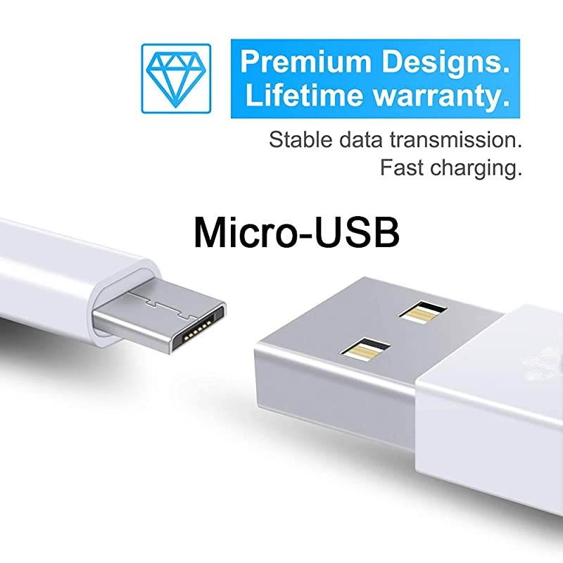 42.5Ft(13M) Power Extension Cable for Wyze Cam/Wyze Cam Pan, Blink Mini/Blink XT Cam, Yi Camera, NestCam Indoor and Quick Charge Power for Home Security Camera (2 Pack)